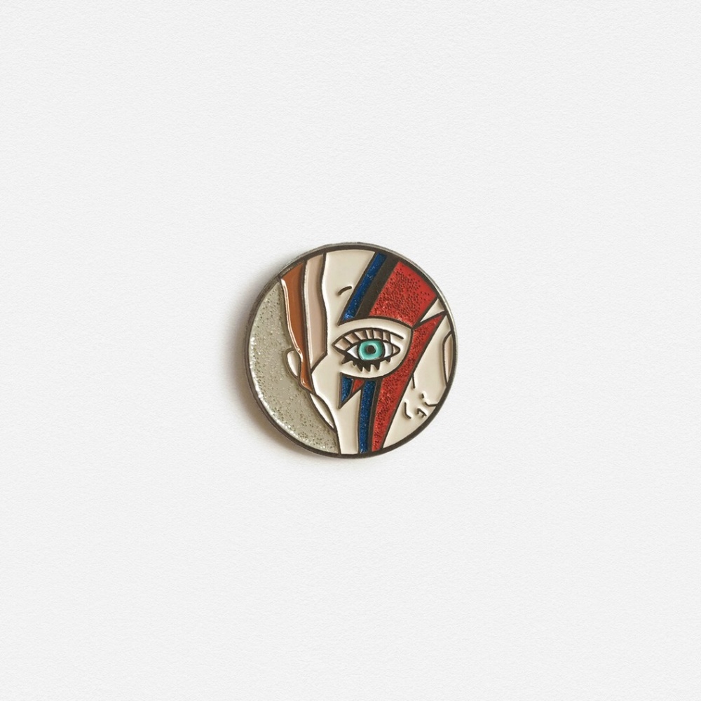 Ziggy Stardust Enamel Pin